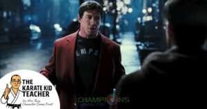 Rocky Keep Moving Forward Speech scene with Rocky talking to his son.